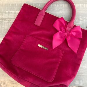 Juicy Couture Velvet Pink Hand Bag